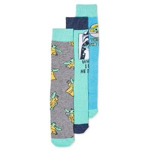 Men's Mandalorian Three-Pack Crew Socks